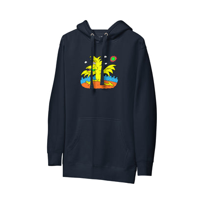RUNT HOODIE | RUNTSTER BIRD ON NAVY