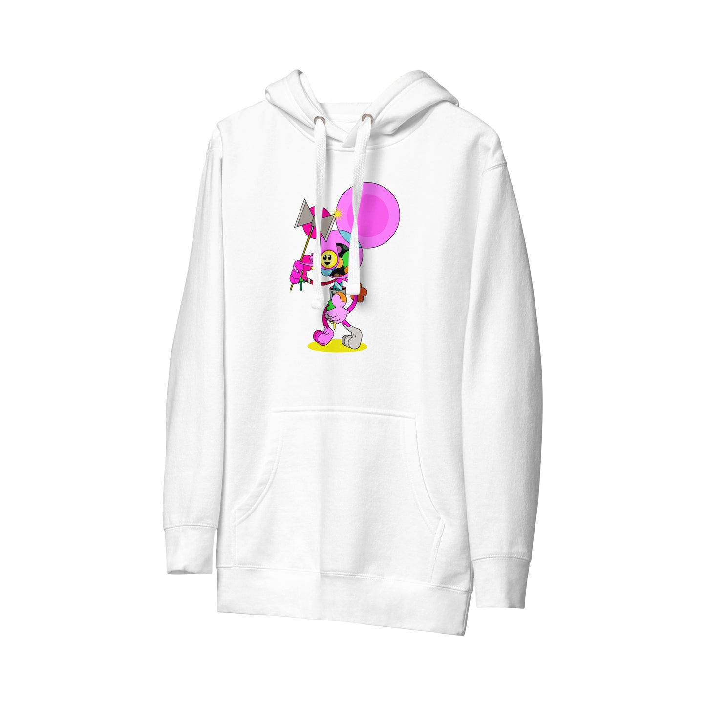 DALEK HOODIE | CHOPPER ON WHITE