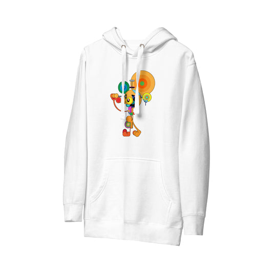 DALEK HOODIE | TRIPPER ON WHITE