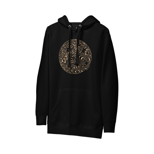 AMADOR HOODIE | SAND ON BLACK