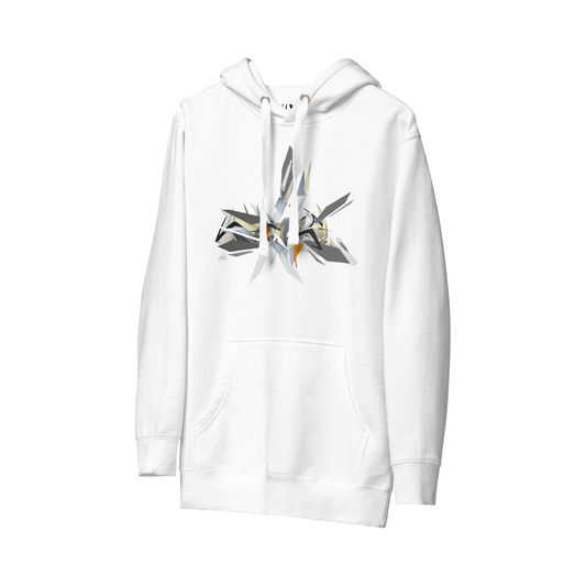 DAIM HOODIE | CUTS ON WHITE