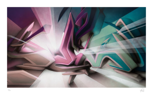 DAIM | Dusty Pink Backlight Fine Art Print